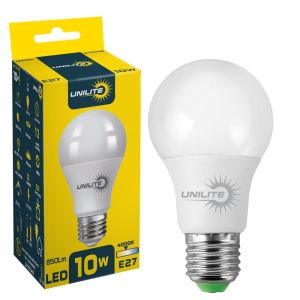 Bec LED UNILITE 10W E27 4000K